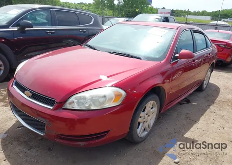 2014 Chevrolet Impala Limited Lt from USA, damaged, VIN 2G1WB5E38E1111646